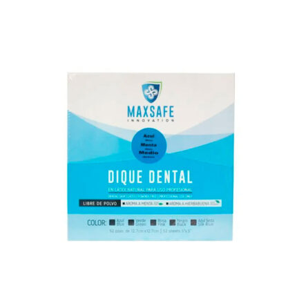 Dique Maxsafe 5x5 Medio Azul Menta con 52