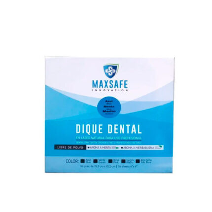 Dique Maxsafe 6x6 Medio Azul Menta con 36